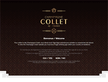 Tablet Screenshot of champagne-collet.com